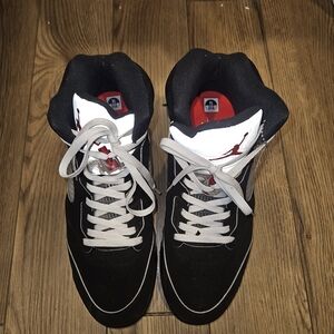 Jordan Black and White Men's Shoes